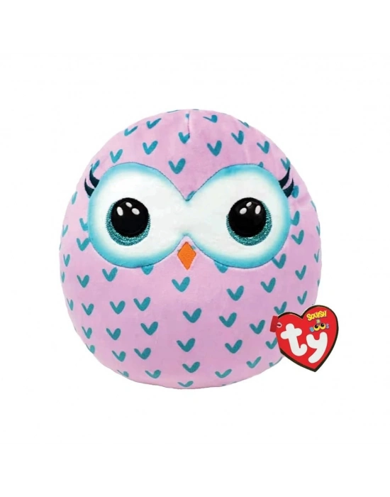 ÇOK SATAN Ty Squish a Boos Baykuş Yastık Winks 22 cm