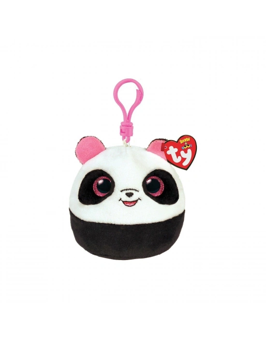 ÇOK SATAN Ty Squishy Beanies Peluş Panda Anahtarlık Bamboo