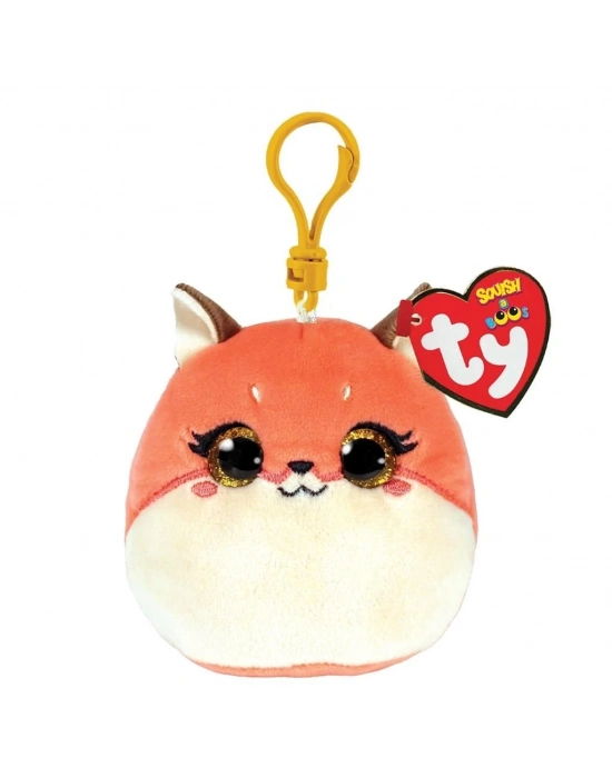 ÇOK SATAN Ty Squishy Beanies Peluş Tilki Anahtarlık Roxie