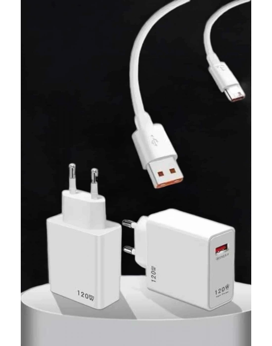 ÇOK SATAN Type-C 120W Şarj Aleti Hızlı Şarj Turbo