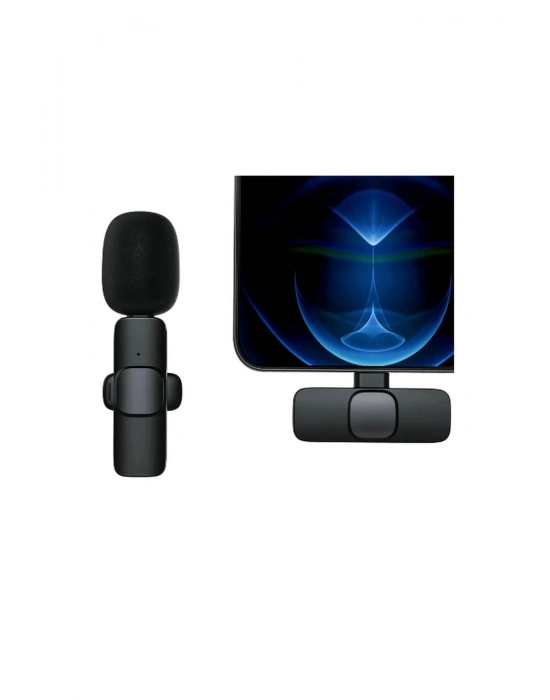 ÇOK SATAN Type-c Girişli Telefon Uyumlu Wireless Youtube Facebook Tiktok Yayın Kablosuz Yaka Mikrofonu