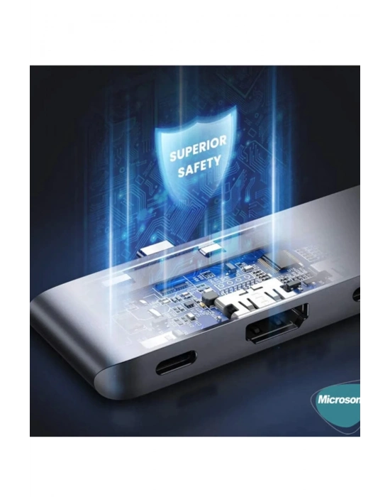 ÇOK SATAN Type-c To Hdtv Multifunction Adapter 8 Port Kablo
