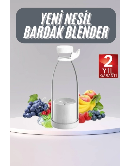 ÇOK SATAN u Geçirmez Kablosuz Şarjlı Dayanıklı Taşınabilir Mini Blender