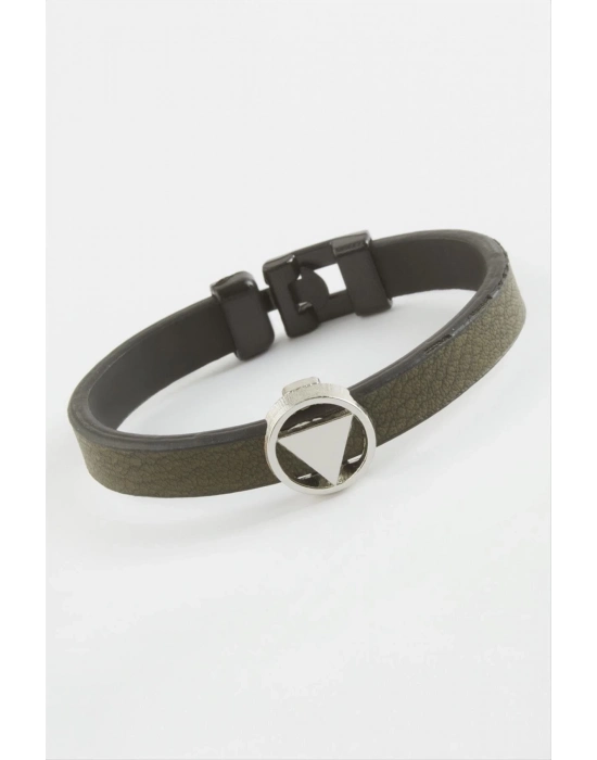 ÇOK SATAN Üçgen Kaliteli Suni Deri Bileklik