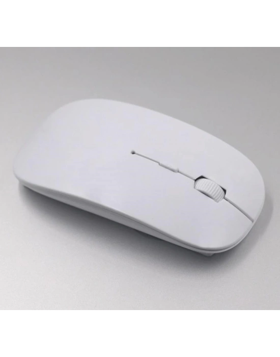ÇOK SATAN Ultra İnce Usb Bilgisayar Pc Dizüstü Masaüstü Kablosuz Mouse (beyaz)