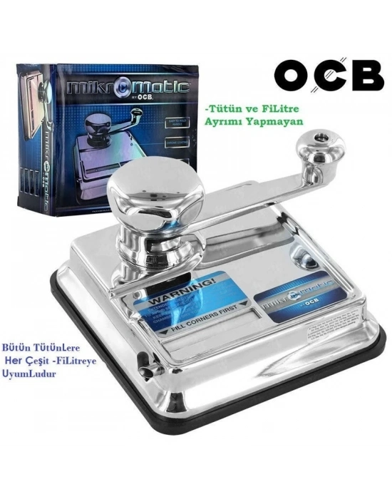ÇOK SATAN Ürün Kesme Makinası Çelik Ocb Micro Matic Duo Orjinal