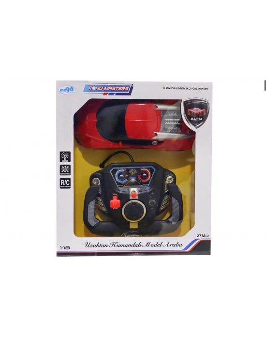 ÇOK SATAN Uzaktan Kumandalı Şarjlı Bugatti Benzeri Kırmızı Araba