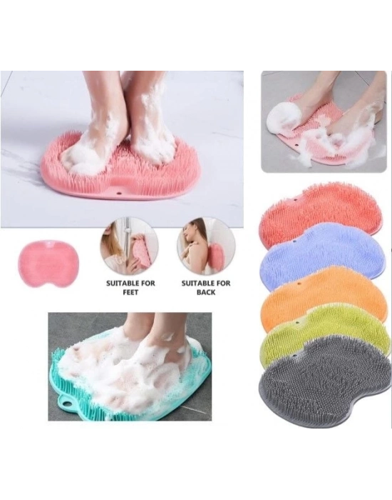 ÇOK SATAN Vantuzlu Banyo Sırt Fırçası ve Masaj Matı