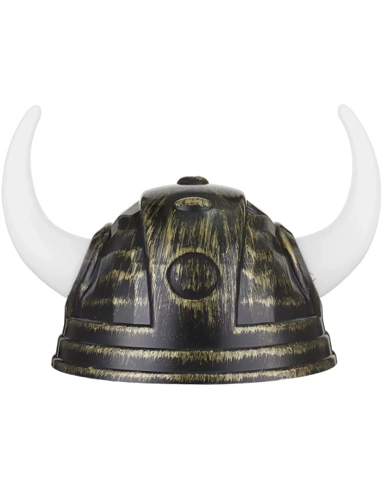 ÇOK SATAN Viking Başlığı Asteriks Başlığı Altın Renk