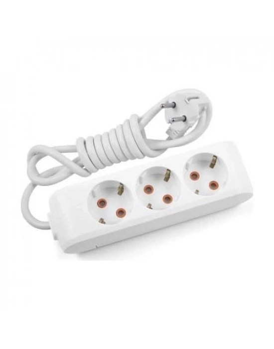 Viko Multi-let Kablolu Grup Priz 3 lü 2 Metre