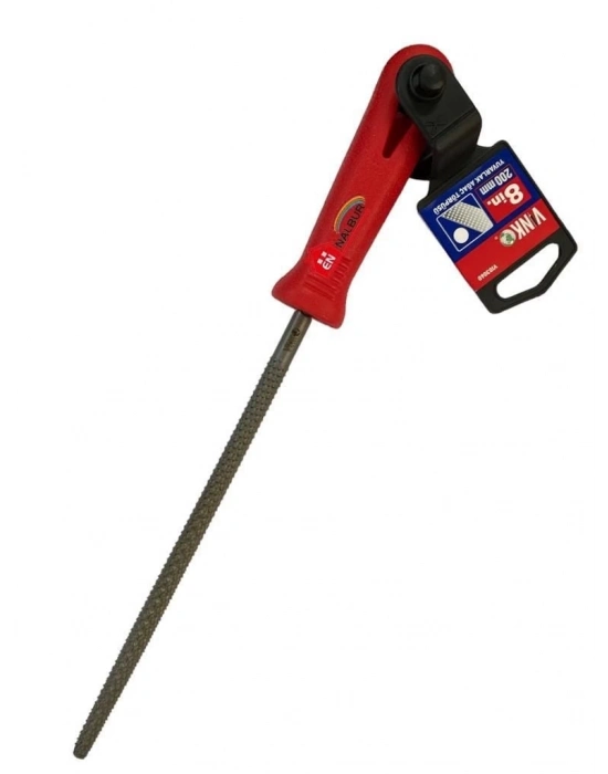 ® Vinko 03062 Yarım Yuvarlak Törpü Saplı 8 İnch