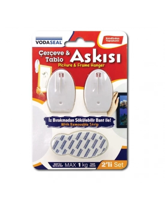 ® Vodaseal Çerçeve ve Tablo Askısı 2’li Set