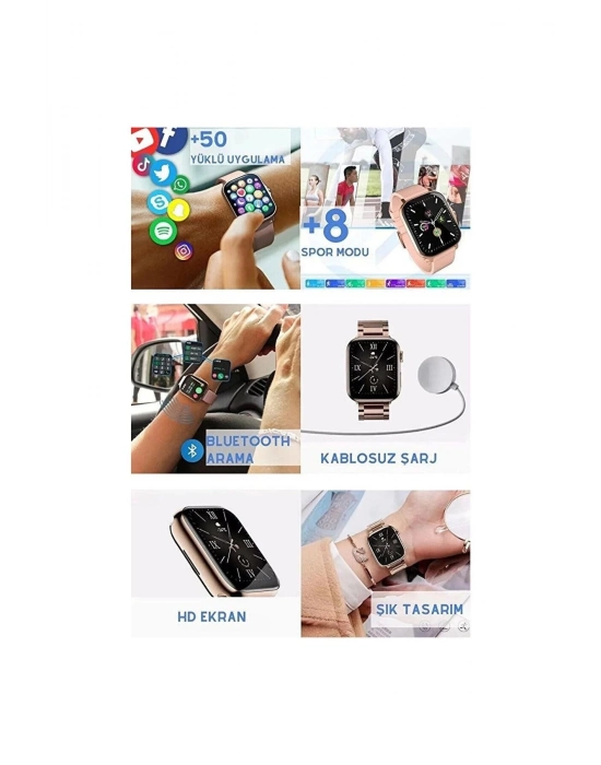 ÇOK SATAN WATCH G9 Plus MİNİ Gelişmiş Akıllı Saat Ultra Smart Watch