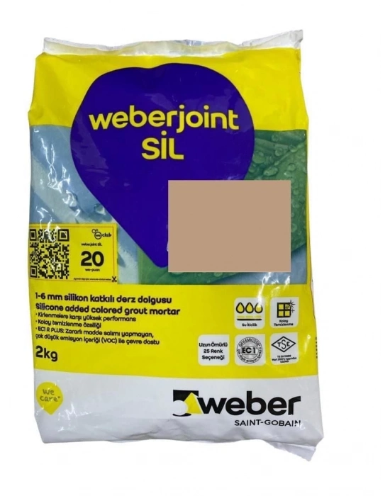 ® Weber Joint Sil 414 Granit Gri Derz Dolgu 2 Kg