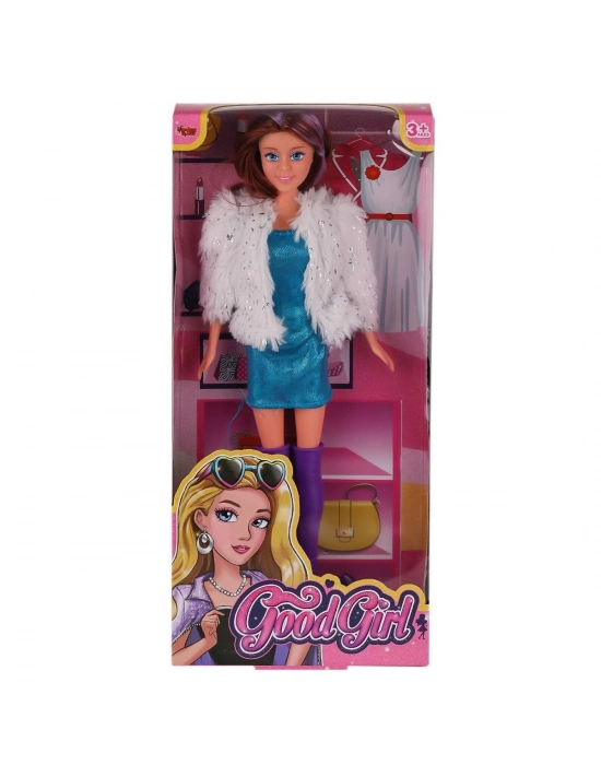 ÇOK SATAN WG-66770 Parlak Elbiseli Ceketli Bebek 29 cm