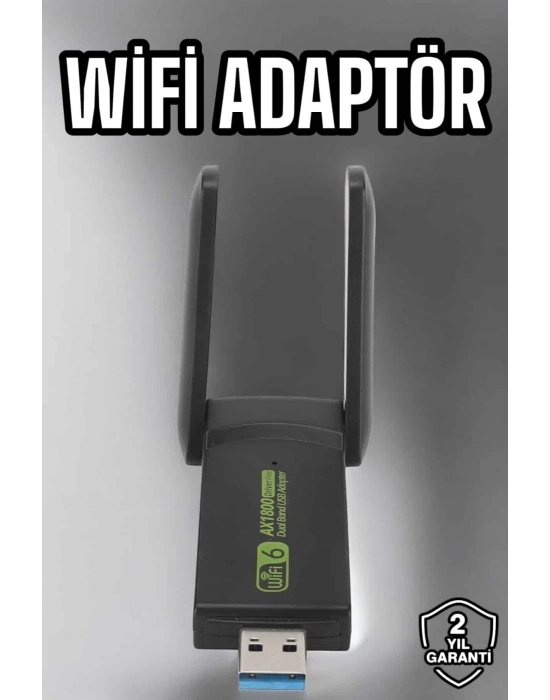 ÇOK SATAN Wifi Adaptör Çift Bantlı Kablosuz Wifi Adaptörü