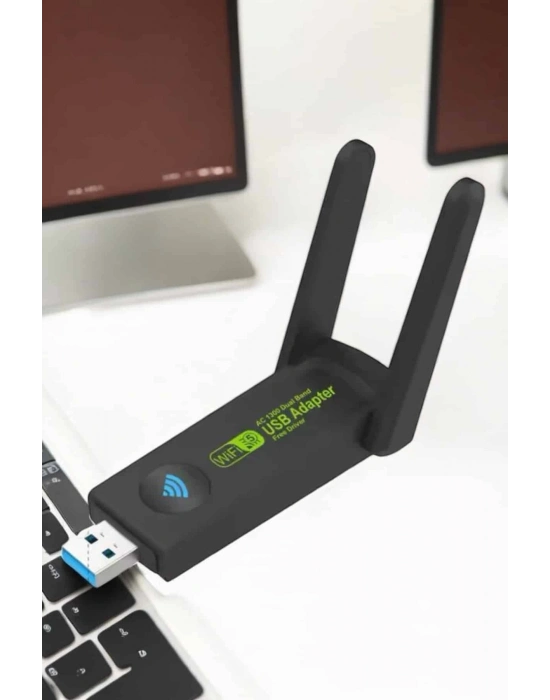 ÇOK SATAN Wifi Adaptör Çift Bantlı Kablosuz Wifi Adaptörü