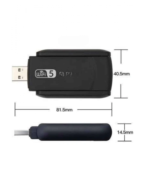 ÇOK SATAN Wifi Alıcı Dual Band Usb 3.0 Adaptör Kablosuz Windows 7/8/10/11