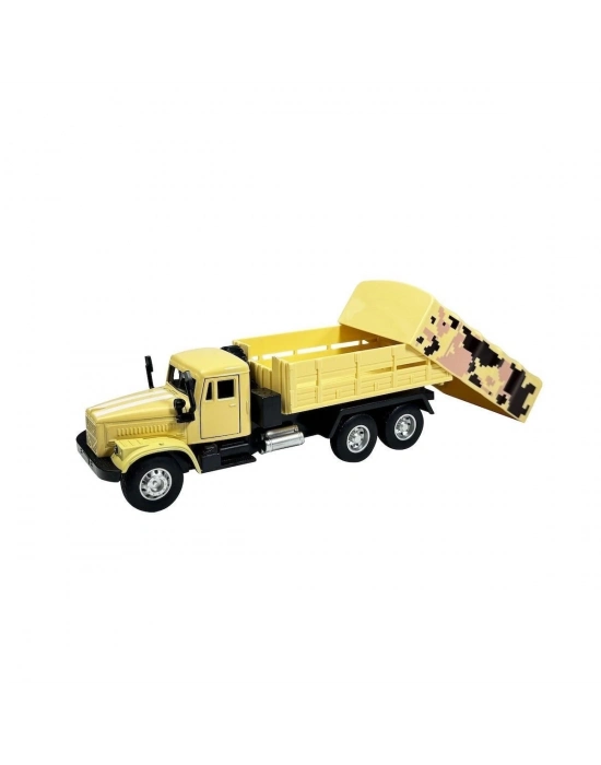 ÇOK SATAN WK-2227-10 Çek Bırak 1:50 Kamuflajlı Kamyon