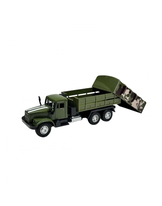 ÇOK SATAN WK-2227-10 Çek Bırak 1:50 Kamuflajlı Kamyon