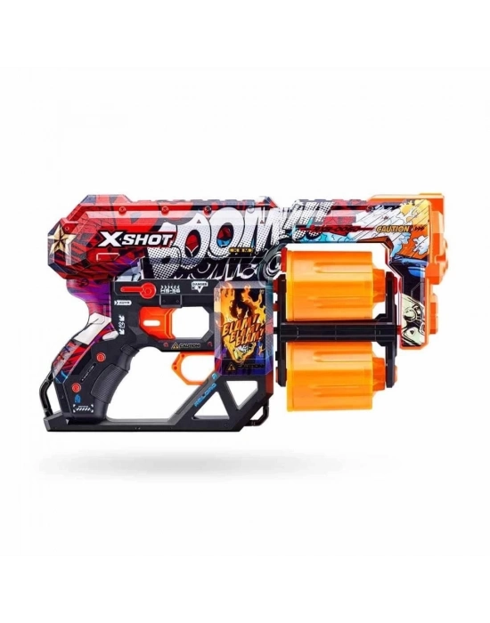 ÇOK SATAN X-Shot Skins Dread 12 Mermili Sünger Dart Atan Silah 31 cm