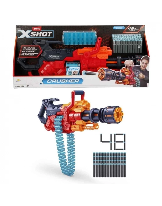 ÇOK SATAN X-SHOT SÜNGER ATAN CRUSHER 48 MERMİLİ - 92381