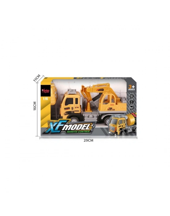 ÇOK SATAN XF-789-110A-1A-3A-4A Kumandalı Şarjlı İş Makinesi