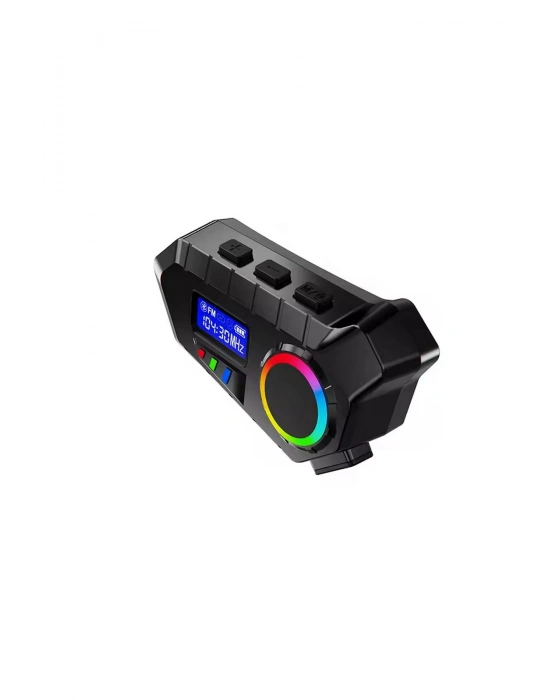 ÇOK SATAN Y30 Kask Kulaklık Bluetooth Motosiklet Kulaklık Rgb Radyolu Intercom