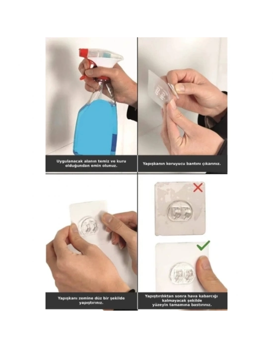 ÇOK SATAN Yapışkanlı Duş ve Banyo Rafı