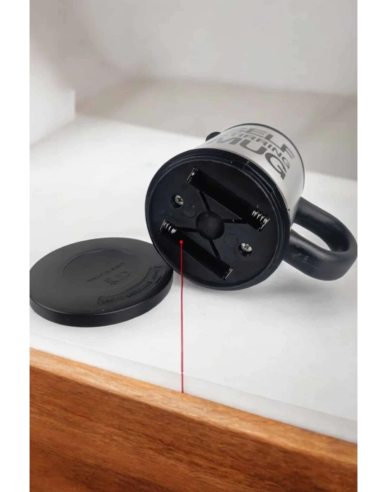 ÇOK SATAN Yazılı Mug Kupa Karıştırıcı Özelliği Ve Paslanmaz Çelik