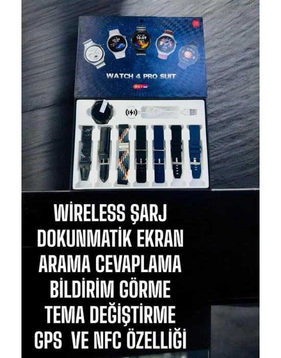 ÇOK SATAN Yeni Model Akıllı Saat Bluetooth Bağlantılı NFC ve GPS Uyumlu