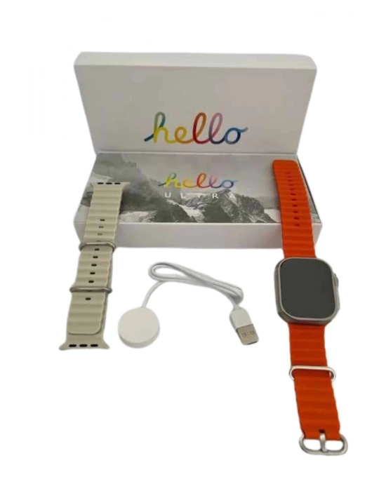 ÇOK SATAN Yeni Nesil 3 Kordonlu Kol Saati 49 MM Amoled Ekran Akıllı Saat