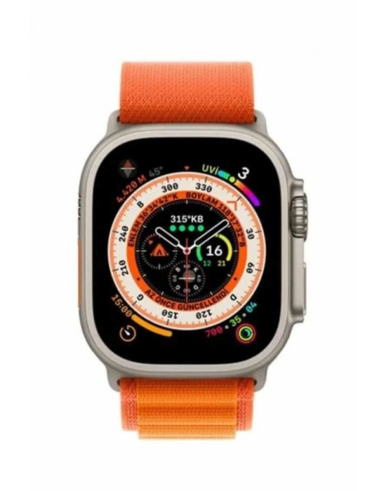 ÇOK SATAN Yeni Nesil Akıllı Saat Çok Yönlü Titreşimli 49 MM Android ve İOS Uyumlu