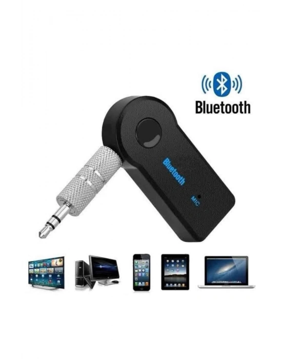 ÇOK SATAN Yeni Nesil Bluetooth Aux Araç Kiti Siyah TV Tablet Telefon Araç Araba