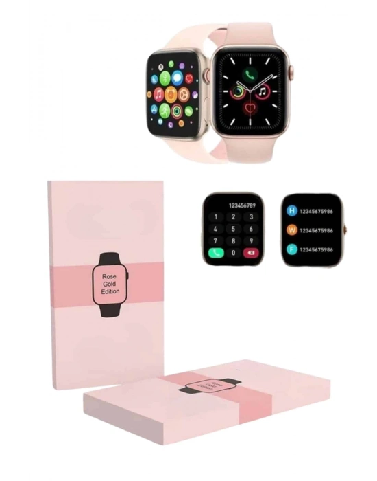 ÇOK SATAN Yeni Nesil Kadın Akıllı Saat Rose Gold Android ve İos Uyumlu
