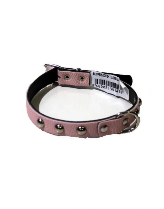 ÇOK SATAN Yumuşak Dokulu Deri Köpek Gezdirme Boyun Tasması Medium