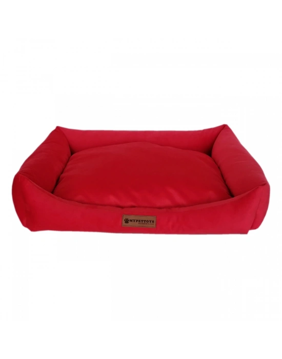 ® Yumuşak Köpek Yatağı Tay Tüyü X Large Kırmızı 80*100 cm