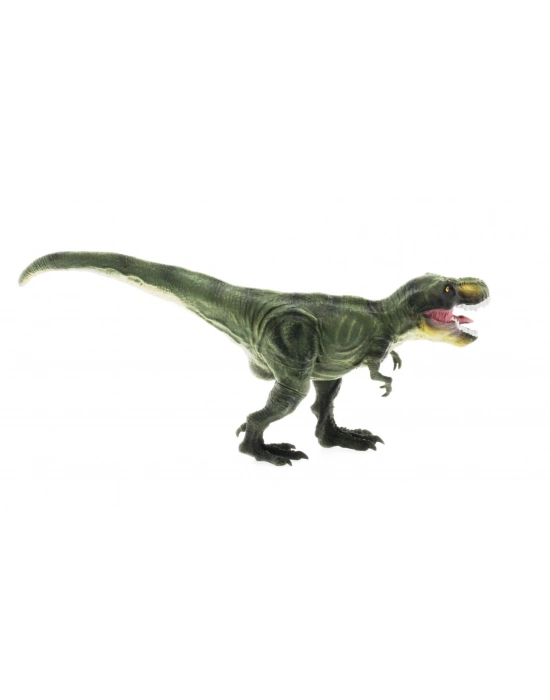 ÇOK SATAN Yumuşak Plastik 31 cm Dinozor Figür - Yeşil T-Rex