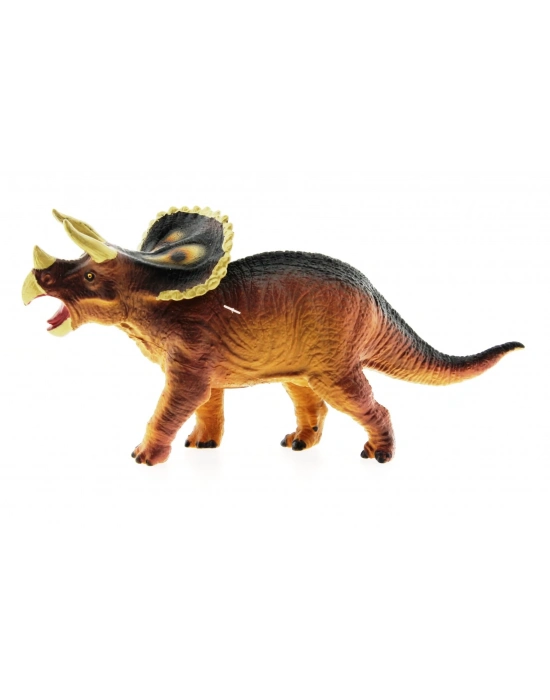ÇOK SATAN Yumuşak Plastik Dinozor Figür - Triceratops