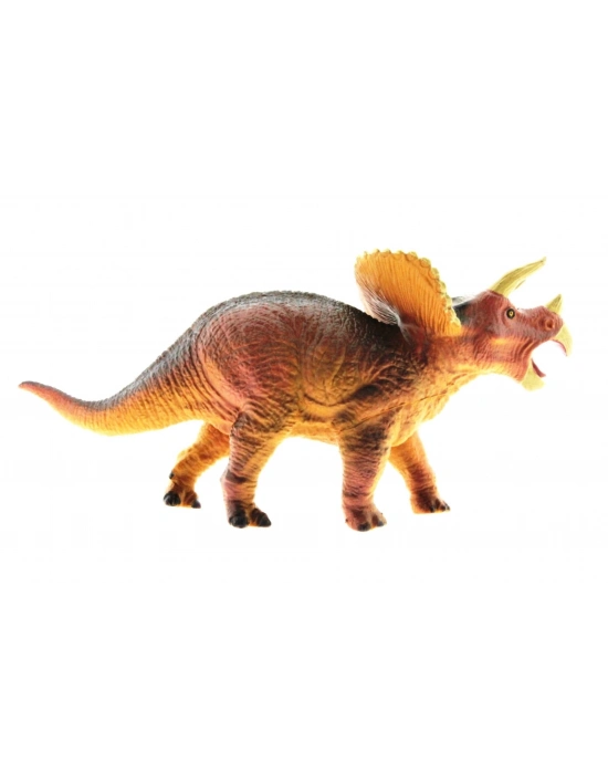 ÇOK SATAN Yumuşak Plastik Dinozor Figür - Triceratops