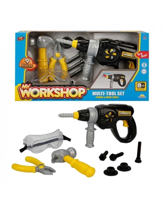 ÇOK SATAN Zapp Toys My Workshop Matkaplı Tamir Seti 9 Parça