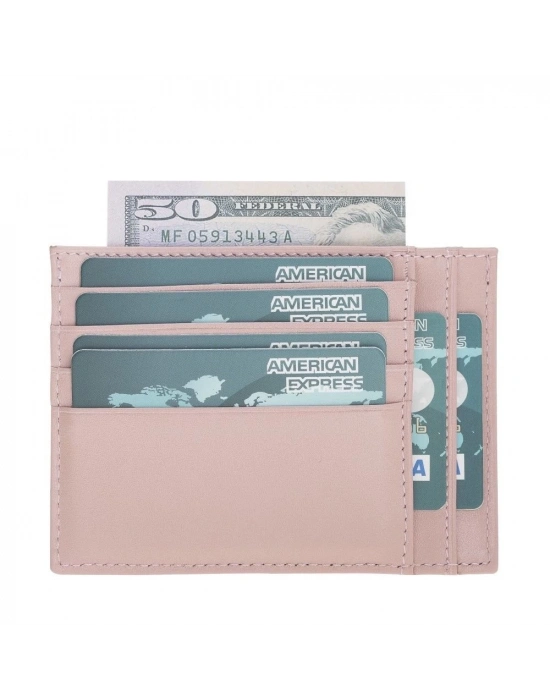 ÇOK SATAN Zip Deri Fermuarlı Kartlık ZPCH NU2 Pembe