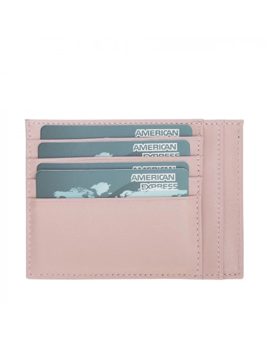 ÇOK SATAN Zip Deri Fermuarlı Kartlık ZPCH NU2 Pembe