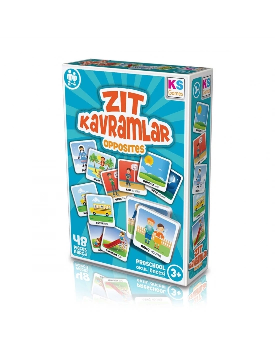 ÇOK SATAN ZK238 KS, Zıt Kavramlar - Opposites / +3 yaş