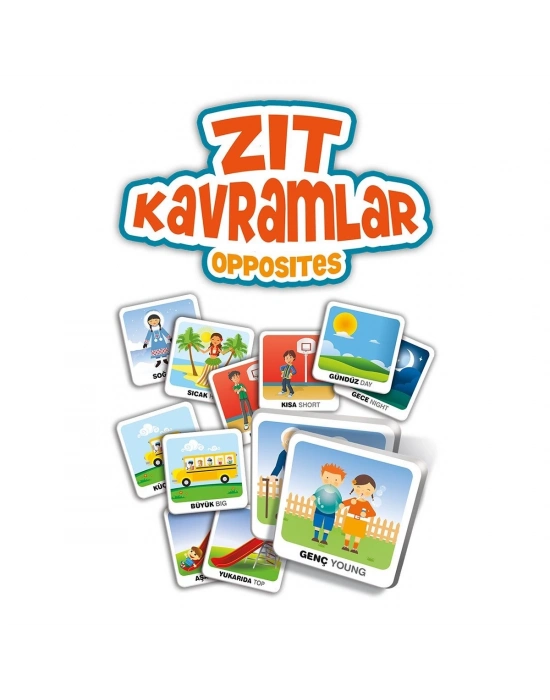 ÇOK SATAN ZK238 KS, Zıt Kavramlar - Opposites / +3 yaş