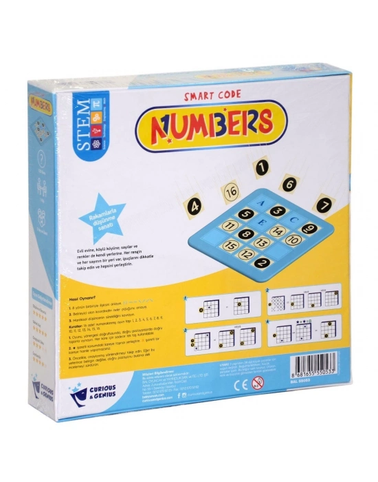 ÇOK SATAN ZMK-1739 Numbers Akıllı Kod Sayılar