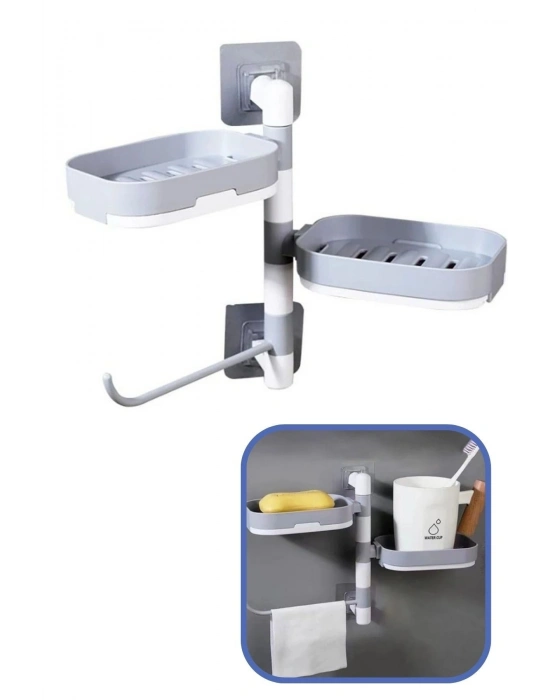 ®  Çoklu Sabun Tutucu Fonksiyonel Banyo Sabunluk