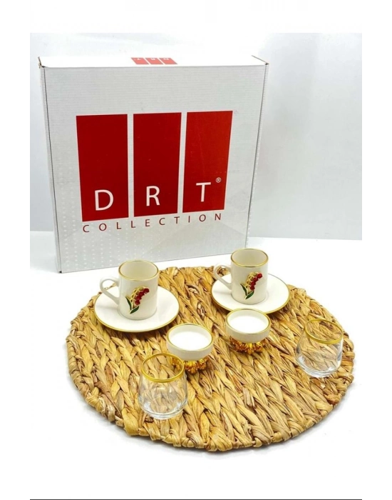 Collection Kahve Seti Lale Royaleks-DRT-6060-5