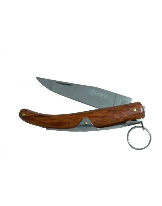 Columbia Okapi Gc2079a Kahverengi Cep Çakısı 20cm - Manuel, Ahşap Sap