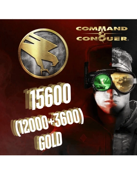Command & Conquer 15600 (12000+3600) Altın